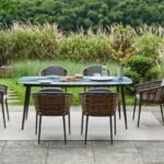 Musses Rattan/D7 Dining Set Ανθρακί