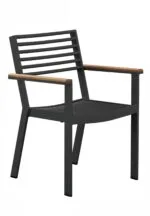 York/D7 Dining Set Ανθρακί - Image 3