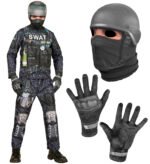 S.W.A.T. – ΓΡΗΓΟΡΗ ΣΤΟΛΗ (σακάκι, παντελόνι, γάντια, μάσκα) - Image 4