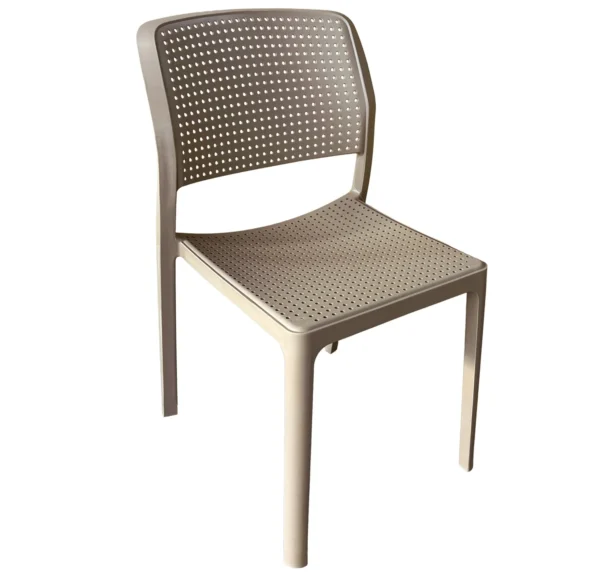 Καρέκλα Κήπου ArteLibre LUMINA Cappuccino PP 55x46x83cm
