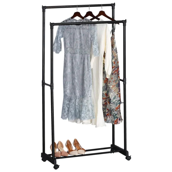 Έπιπλο Εισόδου ArteLibre SOUTHMERE Μαύρο Μέταλλο 74.5x39x157cm