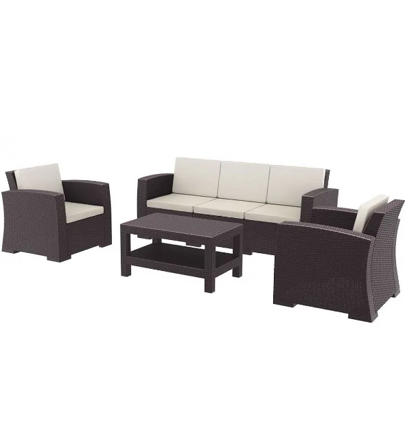 Monaco/ST-3* Lounge Set Καφέ