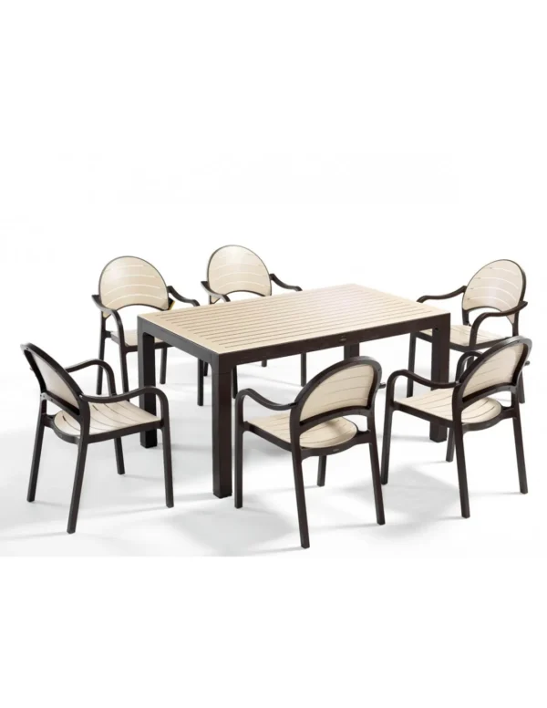 Senza τραπεζαρία S/7 polypropylene