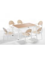 Senza τραπεζαρία S/7 polypropylene - Image 2
