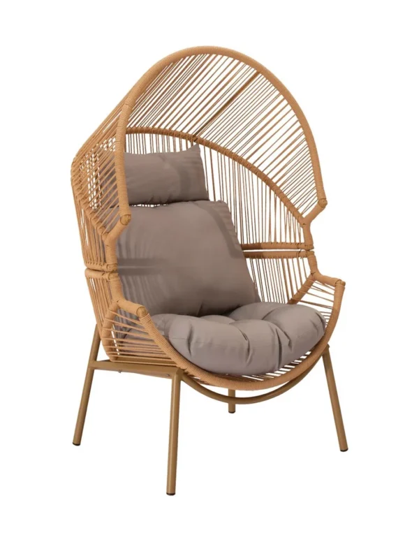 Willow πολυθρόνα lounge μεταλλική