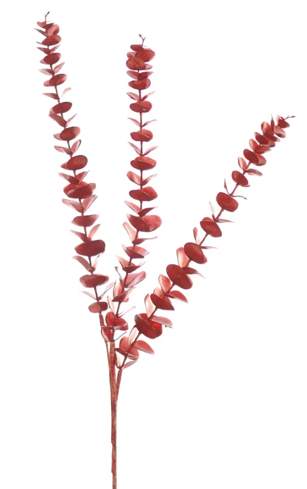 24/168-85cm Κλαδί με κόκκινα φύλλα
