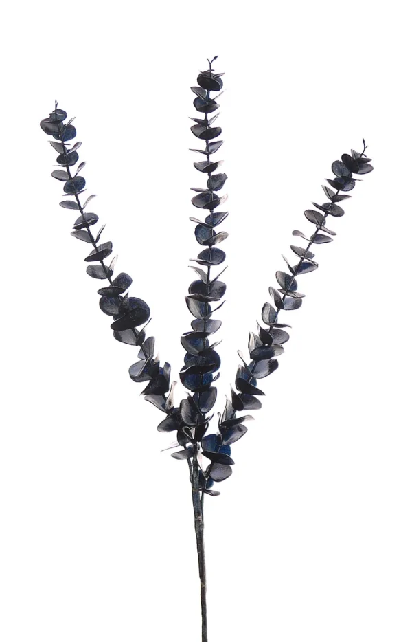 24/168-85cm Κλαδί με σκούρα μπλε φύλλα