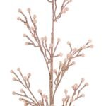 12/72-82cm Κλαδί σε χρώμα σαμπάνιας με πέρλες