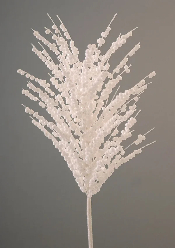 24/192-65cm Κλαδί με λευκά berries