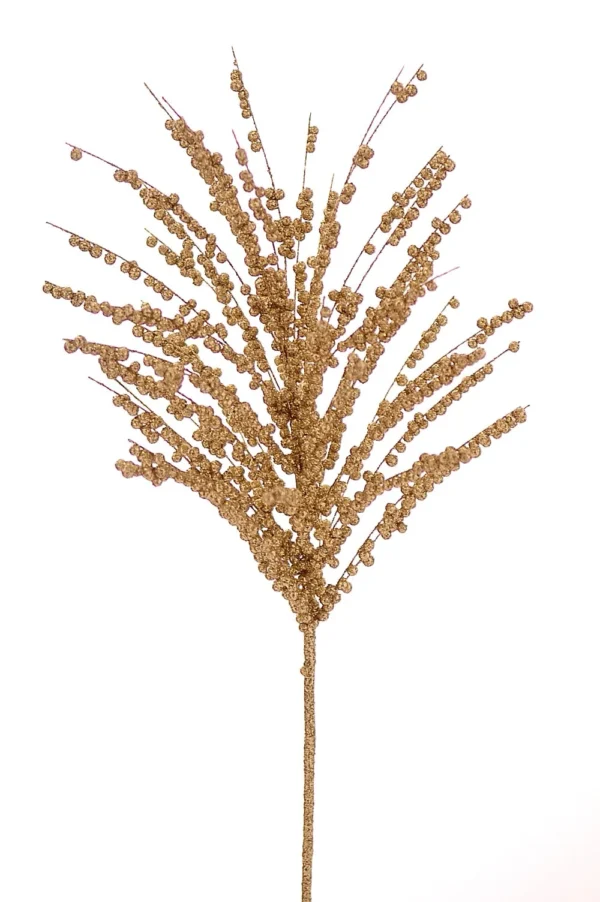 24/192-65cm Κλαδί με χρυσά berries