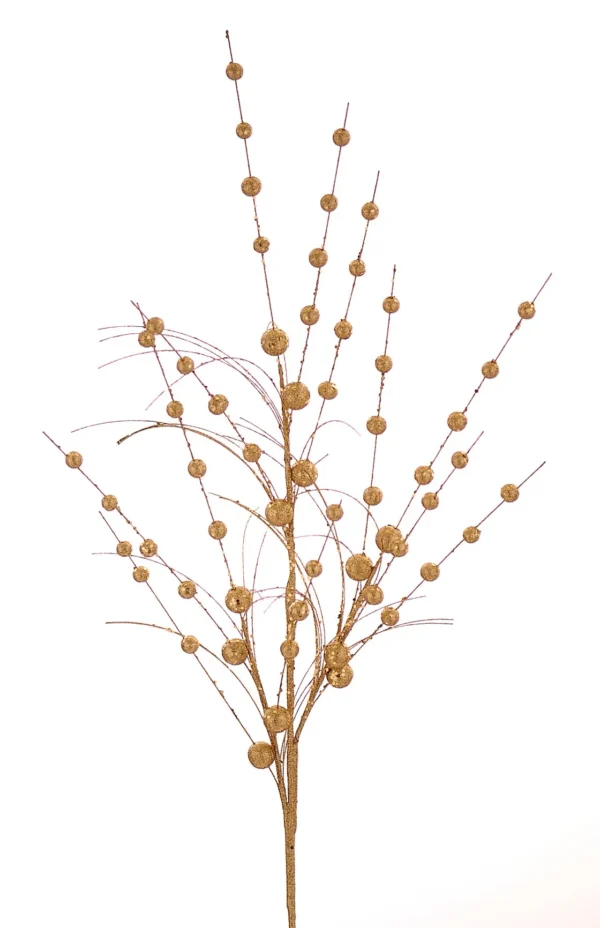 24/144-93cm Κλαδί με χρυσά berries