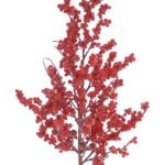 12/48-72cm Κόκκινο κλαδί με berries