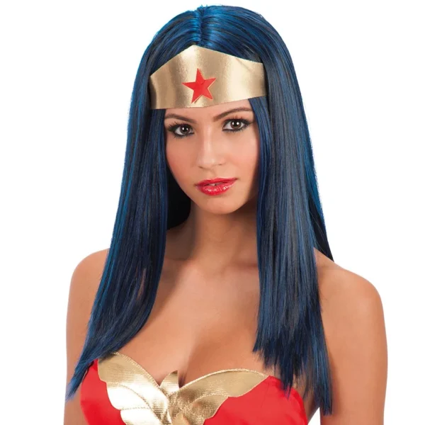 Περούκα Μπλε Super Hero Woman