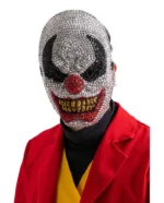 Μάσκα Clown Τρόμου Με Στρας Deluxe
