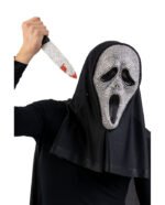 Σετ Μάσκα Scream & Μαχαίρι Με Στρασάκια - Image 2
