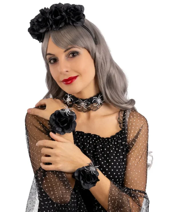 Σετ Μεταμφίεσης Black Halloween