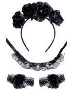 Σετ Μεταμφίεσης Black Halloween - Image 2