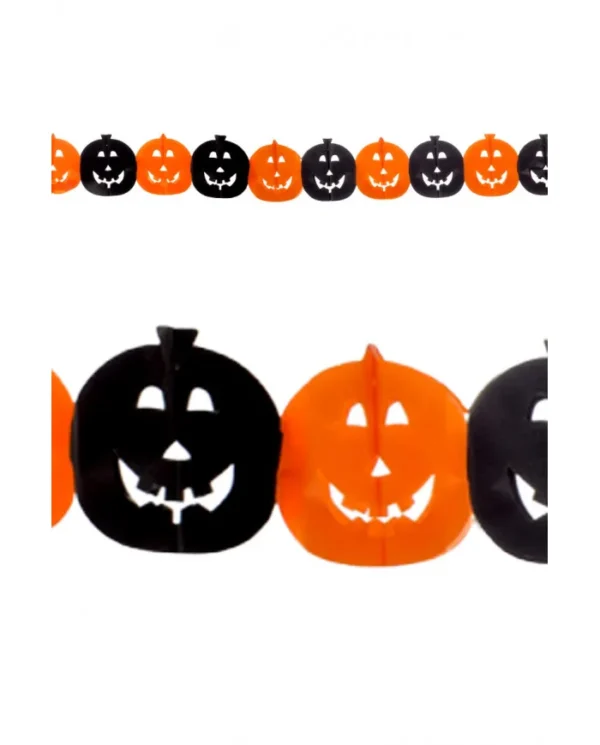 Γιρλάντα Διακοσμητική Halloween Κολοκύθα Μικρή 4μ.