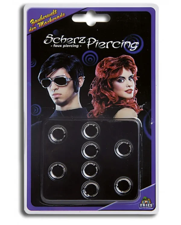 Σκουλαρίκια Piercing 8 Τεμαχίων