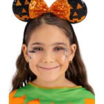 Αποκριάτικη Στέκα Ποντικούλα Με Φιόγκο Halloween