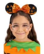 Αποκριάτικη Στέκα Ποντικούλα Με Φιόγκο Halloween