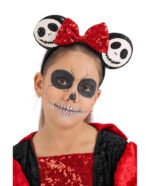 Αποκριάτικη Στέκα Ποντικούλα Με Φιόγκο Halloween