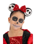 Αποκριάτικη Στέκα Ποντικούλα Με Φιόγκο Halloween