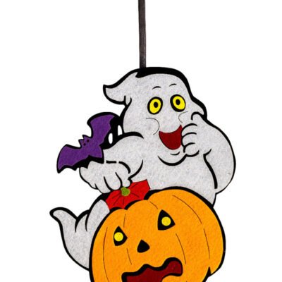Διακοσμητικό Κρεμαστό Halloween Φάντασμα 25cm