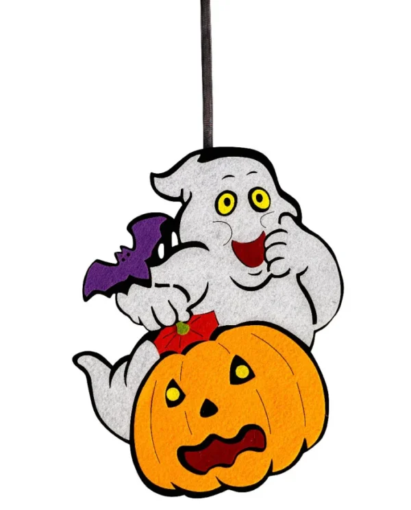 Διακοσμητικό Κρεμαστό Halloween Φάντασμα 25cm