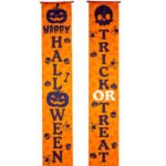 Διακοσμητικά Banner Happy Halloween Υ.:180cm Σετ 2τμχ