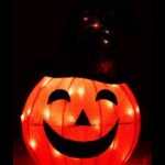 Διακοσμητική Κολοκύθα Halloween Με Φως 50cm