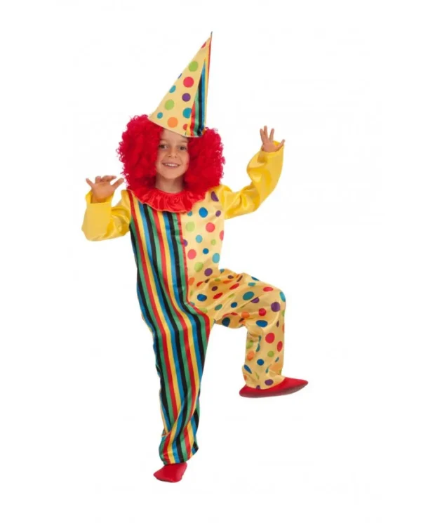 Παιδική Στολή Clown 4 – 7 Ετών