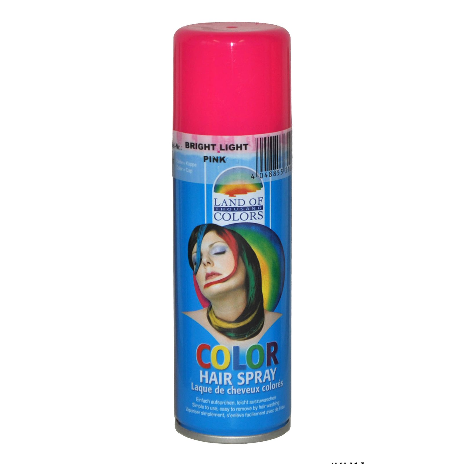 ES_31007_hair_spray_pink Σπρέι Μαλλιών Ροζ 125ml - Image 1