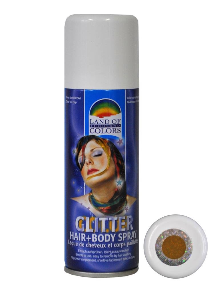 Σπρέι Μαλλιών Χρυσό Glitter - Image 1