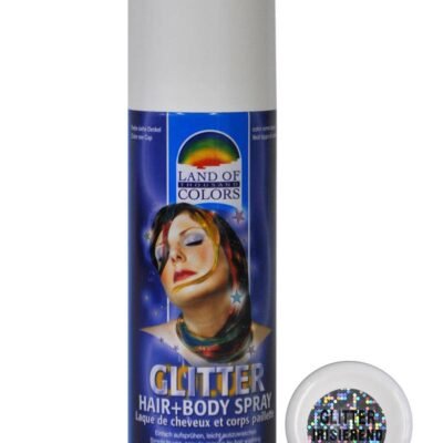 Σπρέι Μαλλιών Ασημί Glitter 125ml