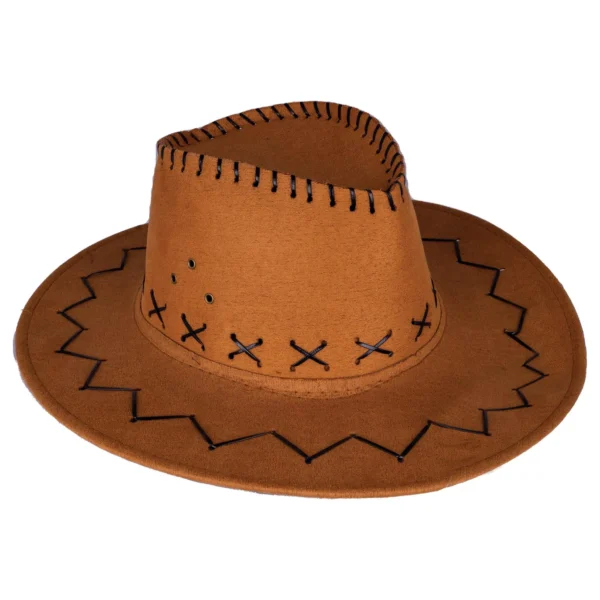 Καπέλο Cowboy Με Ραφές Σε Διάφορα Χρώματα