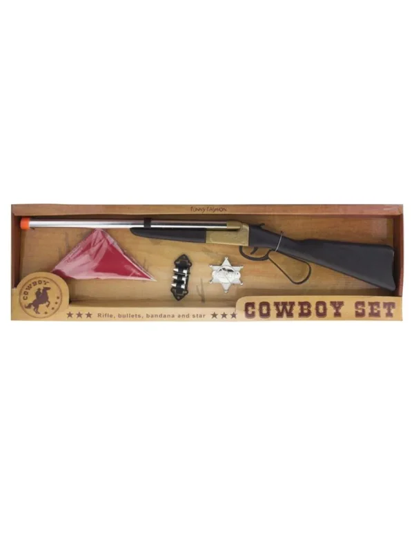 Σετ Μεταμφίεσης Cowboy Με Καραμπίνα 60cm
