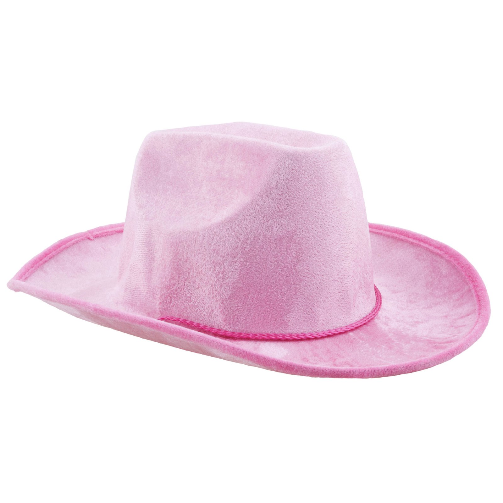 ES_50558_apokriatiko_kapelo_cowboy_velvet Καπέλο Cowboy Velvet Ροζ - Image 1