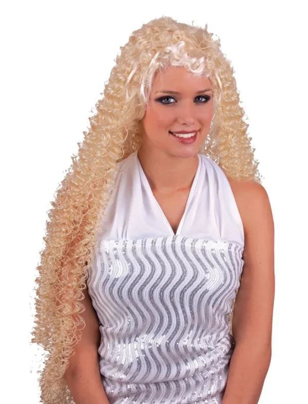 Περούκα Ξανθιά Μακριά Angel