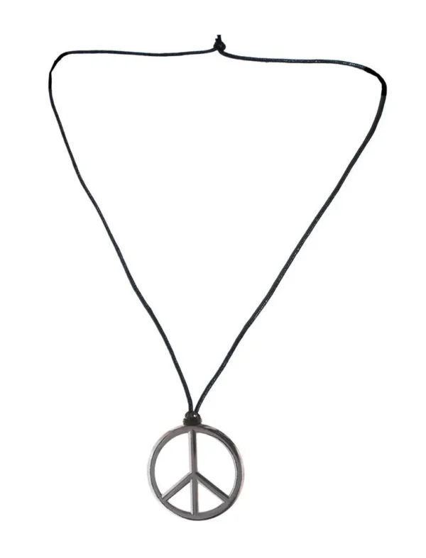Κολιέ Hippie Με Σήμα Της Ειρήνης