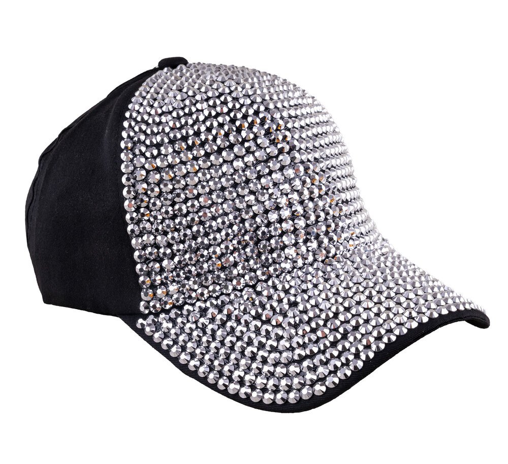 ES_63600_apokriatiko_kapelo_disco_me_strass Καπέλο Disco Με Ασημί Strass - Image 1