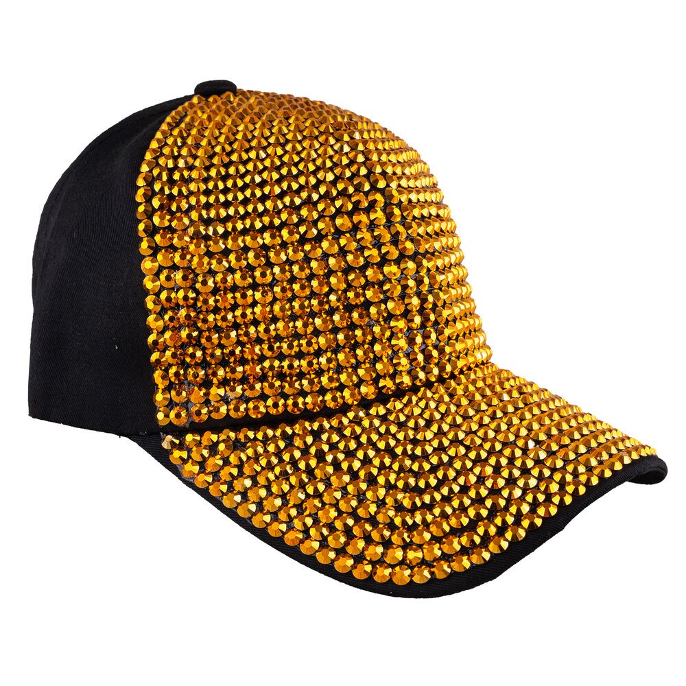ES_63601_apokriatiko_kapelo_disco_me_xryso_strass Καπέλο Disco Με Χρυσό Strass - Image 1