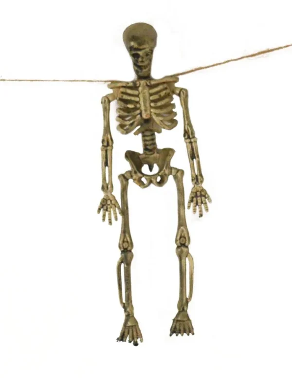 Γιρλαντα Halloween 120cm Με 4 Σκελετούς 15cm