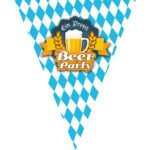 Διακοσμητική Γιρλάντα Σημαιάκια Beerfestival 5m
