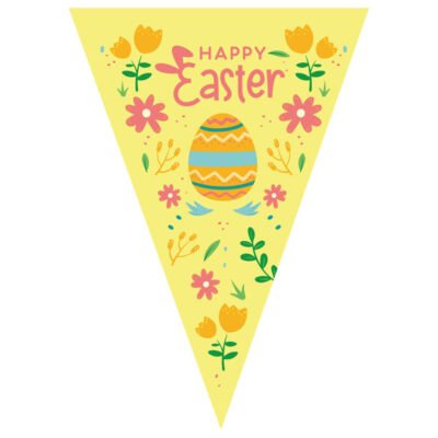 Γιρλάντα Happy Easter 5m PVC