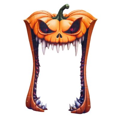 Διακοσμητικό Πόρτας Halloween Κολοκύθα 198cm