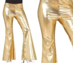 Παντελόνι Disco Καμπάνα Χρυσό — φωτογραφία 2