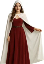 Στολή Κάπα Ενηλίκων Λευκή Unisex 130cm