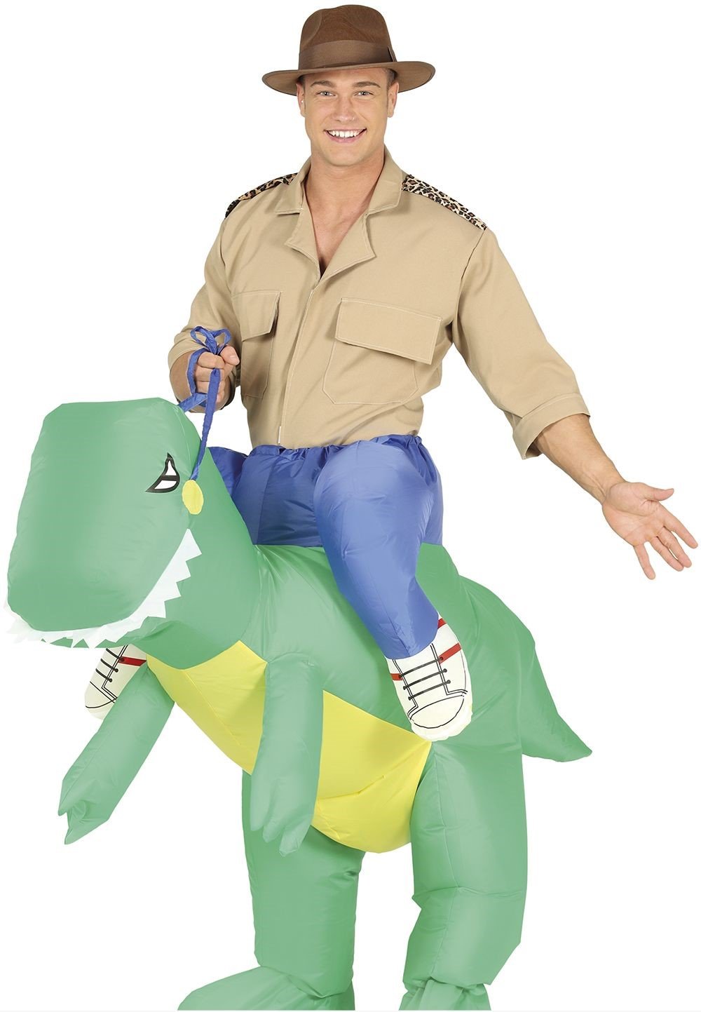 GU_88207_apokriatiki_stoli_ride_on_dinosauros_fouskwti Στολή Ride On Δεινόσαυρος Φουσκωτή - Image 1