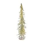 GLITTER ΛΑΔΙ ΦΩΤΙΖΟΜΕΝΟ ΔΕΝΤΡΟ ΜΕ 400 LED ΣΕ GLITTER ΑΣΗΜΙ ΒΑΣΗ 18Χ100ΕΚ (ΜΠΑΤΑΡΙΑ)